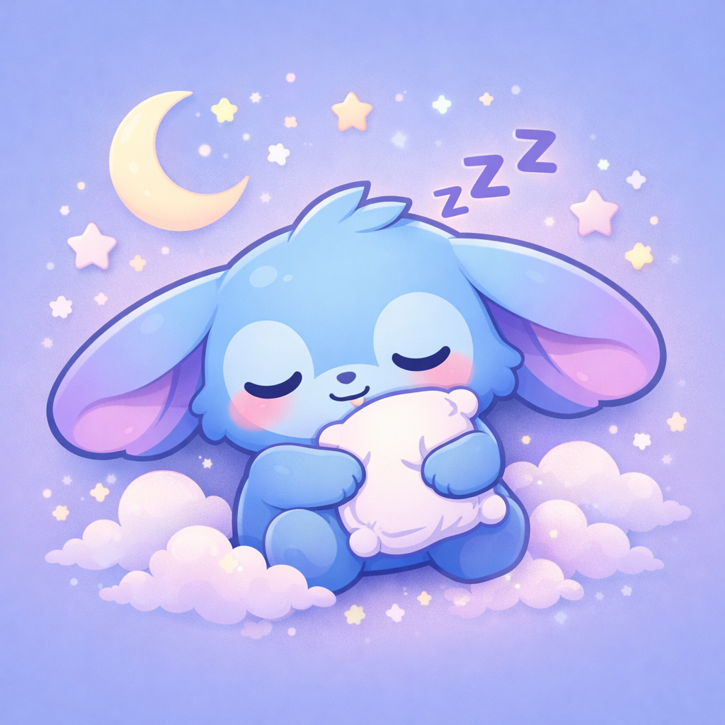 Personagem Tagarela 8 - A dormir nas nuvens